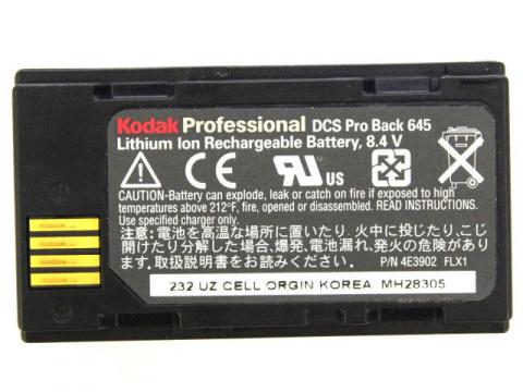 kodak dcs pro 用　バッテリー3本セット　アダプター付き　新品
