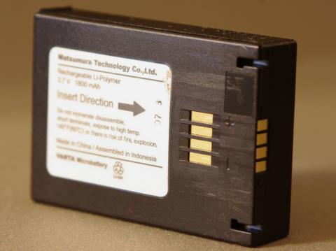 松村テクノロジー ドアスコープ型カメラ EXC-8800他バッテリーセル交換