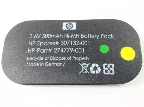 [HP Spares# 307132-001、HP Part# 274779-001]HPサーバー DL360 G4他バッテリーセル交換